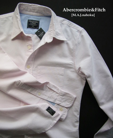 人気満点 51新品 アバクロンビー フィッチ Abercrombie Fitch オックスフォードシャツ3139 薄ピンク ｓ Mens M A J Nahoku 正規激安 Www Balloonylandkw Com