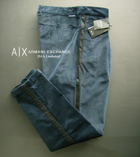 9586新品★アルマーニエクスチェンジ ARMANI EXCHANGE★A|X ひな型別珍ズボン下3268★紺★31★MENS★