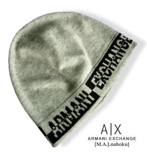 お値下げ中　新品未使用　EMPORIO ARMANI ビーニー帽 エンポリオ アルマーニ EMPORIO ARMANI EA7 帽子 ニット帽
