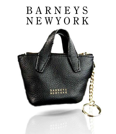 925新品★赤ちょうちんニーズ ニューヨーク州 BARNEYS NEWYORK★本革うしろ側型手当たり容れもの2702★黒★