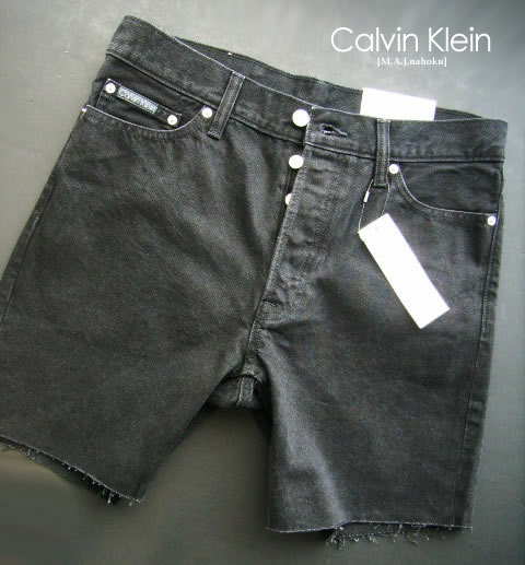 469-71新品★カルバン・クライン Calvin Klein★ジーンズさる股引き3315★黒★MENS メンズファッション-ズボン・パンツ