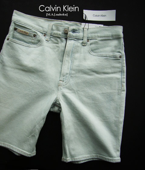 548-9新品★カルバン・クライン Calvin Klein★ジーンズさる股引き3410★薄色★MENS