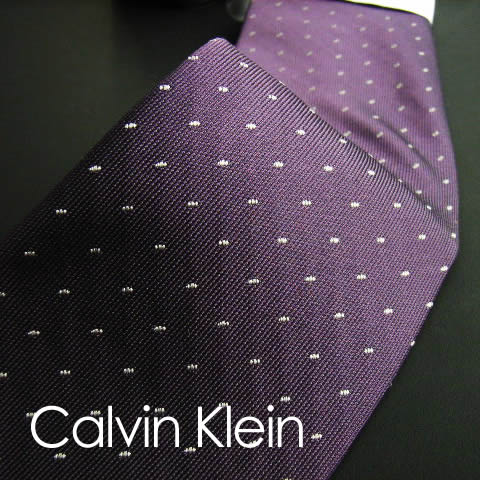 calvin klein purple tie