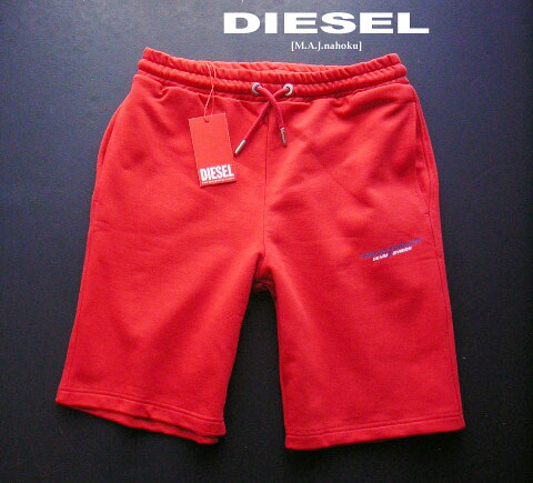 9039新品★ディーゼル DIESEL★ロゴトレさる股引きk340★赤★MENS：Ｓ／Ｍ相当