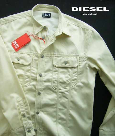 楽天市場】DIESEL ディーゼル 新品 マイクロスタープリント シャツ