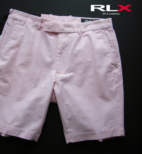 2263新品★ラルフローレン RALPH LAUREN★ＲＬＸ ロゴタイプさる股引きJ475★サクラ色★32★MENS★