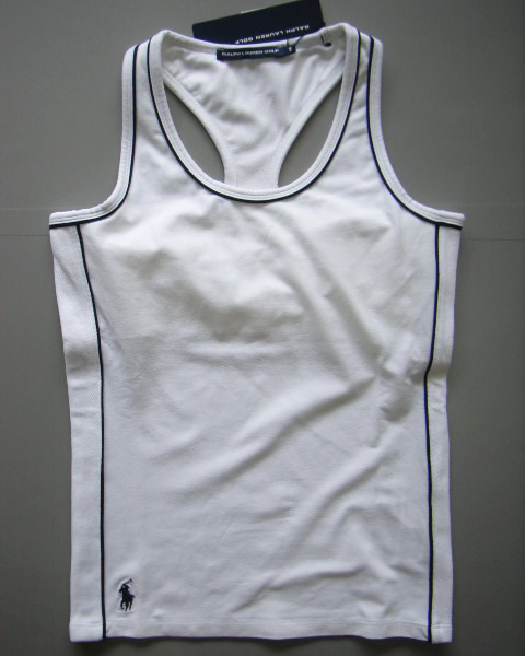 812-7新品★ラルフローレン RALPH LAUREN ★GOLF ストレッチタンクトップ★白★WOMENS★