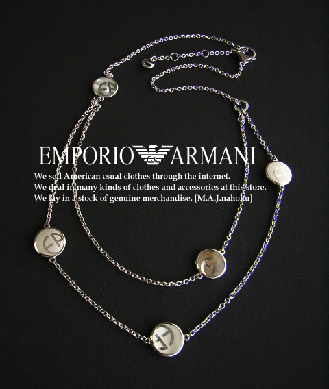 2427新品★エンポリオアルマーニ EMPORIO ARMANI ★ネックレス★袋付★WOMENS★