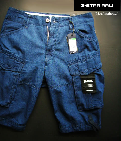 8544-6新品★ジースター G-STAR RAW★ヴィンテージさる股引き2806★紺★MENS★