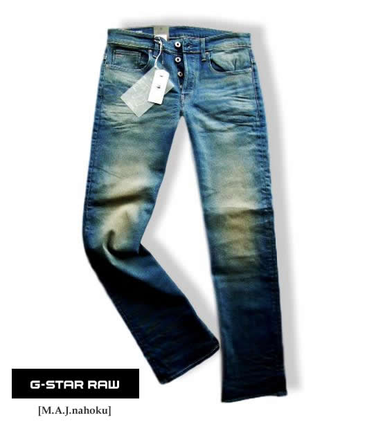 7852新品★ジースター G-STAR RAW ★ストレッチデニム3104 3301 LOOSE FIRRO★30/32★MENS★メンズ