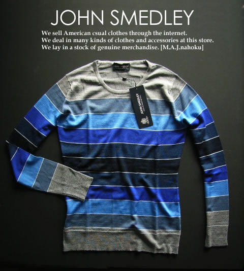 楽天市場】751新品☆JOHN SMEDLEY ジョンスメドレー☆ボーダーポロ