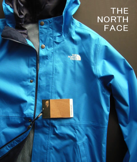 8519新品★ザ 北の方 人間の顔 THE NORTH FACE★マウンテンナイロンジャケット3203★青★L(14/16)★BOYS★