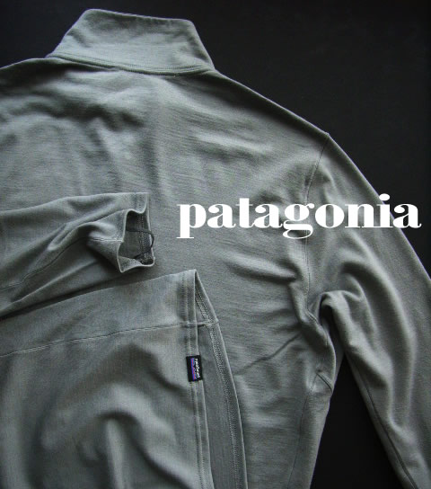 楽天市場 6698新品 パタゴニア Patagonia ベイスレイヤーメリノウール ジップネック 119 グレー系 ｌ Mens M A J Nahoku