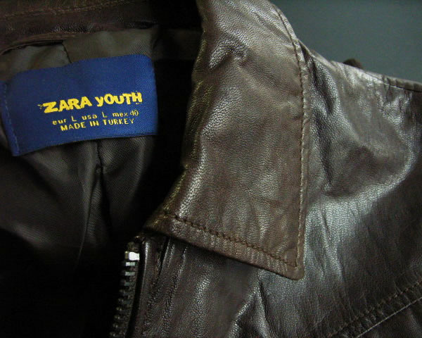 Auc Maj Nahoku 6118 New Article Zara Zara Leather Jacket