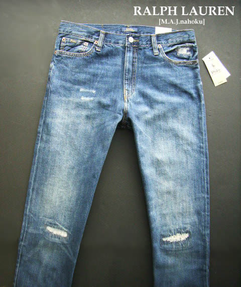 3854新品★ラルフローレン RALPH LAUREN ★ヴィンテージ加工デニムパンツ3303 SULLIVAN SLIM★29相当★MENS★ジーンズ