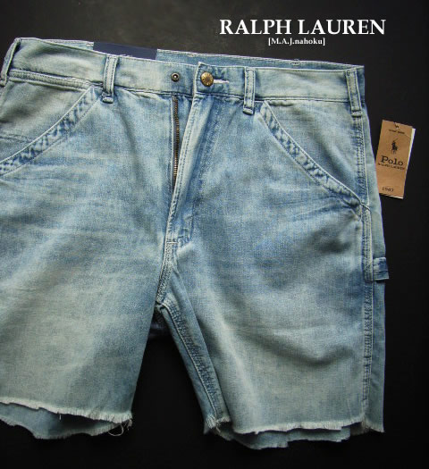 4053-7新品★ラルフローレン RALPH LAUREN ★ヴィンテージデニム短パン3415★MENS ジーンズ|M.A.J.nahoku