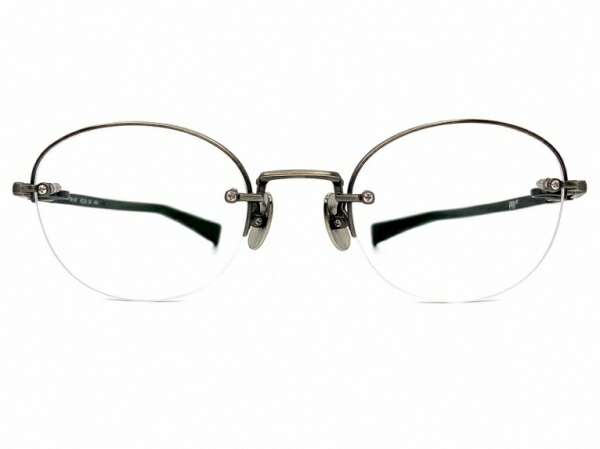 [2640402] Four Nines 999.9(フォーナインズ) TW-60T 4091 アンティークしろがね色/黒いことつや消し 【中古】汚れた状態や不都合がないused品。used (A)