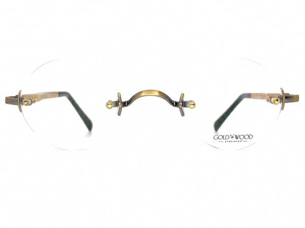 [2570031] GOLD&WOOD　(ゴールドアンドウッド) BOSTON 01.A02 【中古】未使用品（デッドストック）（SD）
