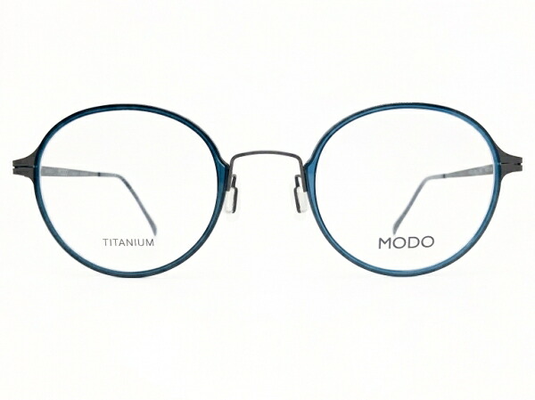 [2597536] MODO(モド) MODEL4438 TEAL TITANIUM 【中古】未当て嵌める品（S） 眼鏡-バッグ・小物・ブランド雑貨