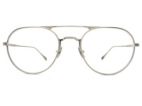 [2602441] GARRETT LEIGHT CALIFORNIA OPTICAL (GLCO)(ギャレット・ライト・カリフォルニア・オプティカル) BENNY J BRUSHED BRILILIANT SILVER 【中古】未使用品（S）