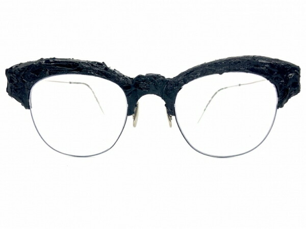 [2529475] 22 Degree Eyewear(トゥエンティトゥディグリーアイウェア) X KOW YOKOYAMA N24style N10 Black titanium 【中古】新品（N）