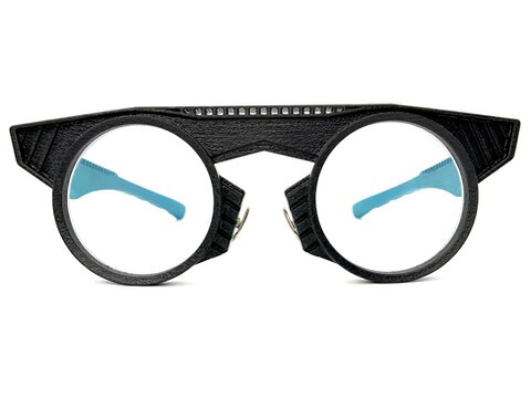 [2604179] JEFFREY LEUNG EYEWEAR DESIGN(ジェフリー・ルン アイウェア デザイン) CONCEPT MASK JLX XX02 BK/BL 【中古】新品（N）｜誠眼鏡店