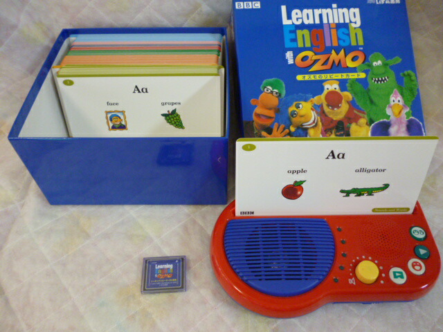 C27 新着 いずみ書院 中古 オズモと英語 c Learning English With Ozmo えいごリアン 踏段繰り上げる 言いなおしカード付き 若児英語教材 Cannes Encheres Com