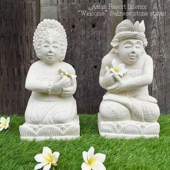 石像 お祈りかえる 渦巻き スクエア 飾り台 セット♪ スパ バリスパ エステ 石像 お祈りかえる 渦巻き スクエア 飾り台 セット♪ スパ