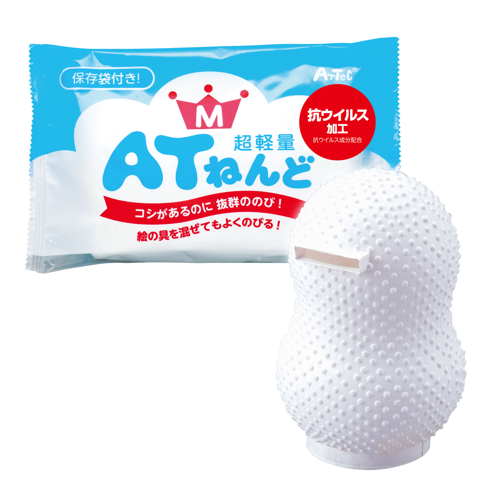 (まとめ)アーテック クレック粘土 800g ウルトラホワイト ヘラ付 〔×15セット〕 まとめ)アーテック クレック粘土 800g ウルトラホワイト ヘラ付 〔×15