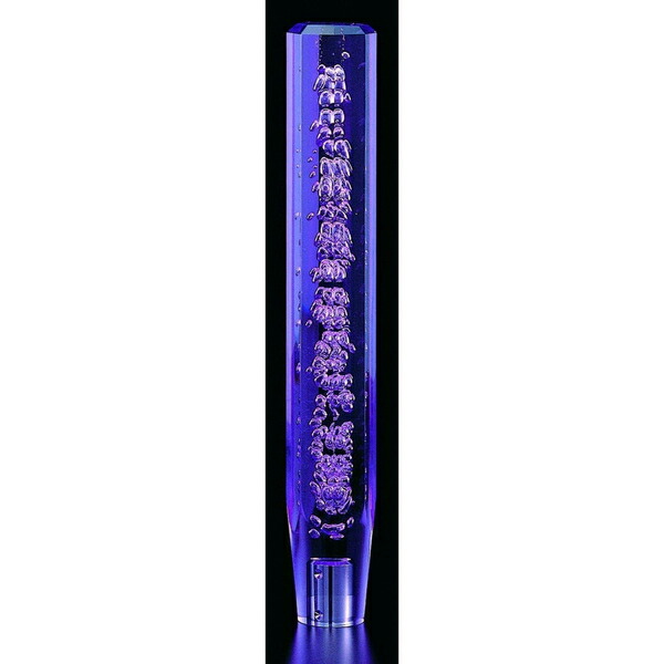 クリスタル泡シフトノブ パープル 300mm/口径12×1.25mm 560687 ジェットイノウエ クリスタル泡シフトノブ パープル 300 560687