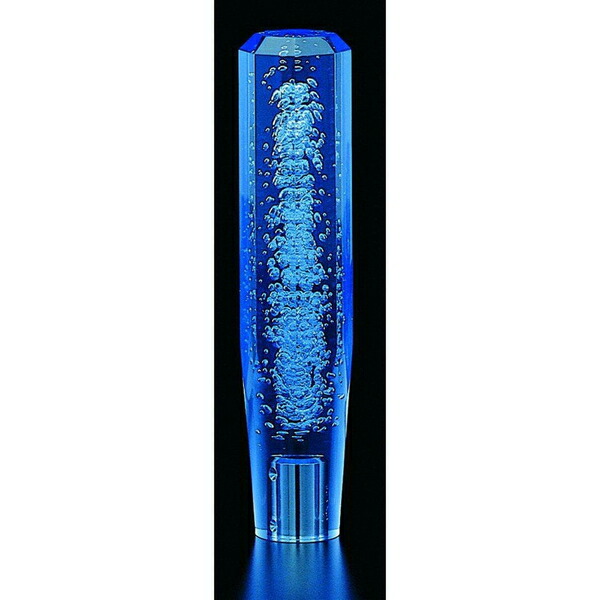 クリスタル泡シフトノブ ブルー 200mm/口径12×1.25mm 560715 ジェットイノウエ クリスタル泡シフトノブ ブルー 200 12×1.25 560715