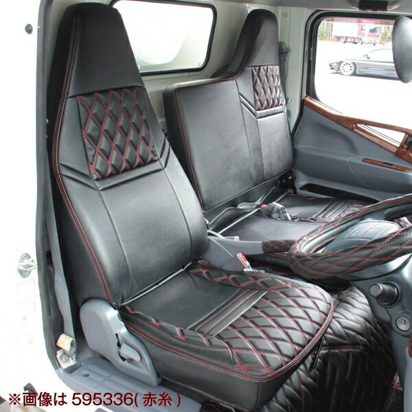 シートカバーCOMBI ふそう2t ブルーテックキャンター 標準車用 黒糸 595356 ジェットイノウエ シートカバー COMBI ふそう2t ブルーテックキャンター 標準車用 黒糸 595356