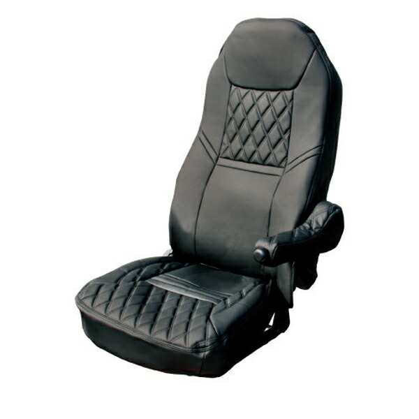 シートカバーCOMBI 大型スーパーグレート用 ブラック/黒糸 595359 ジェットイノウエ シートカバーCOMBI 大型スーパーグレート用 ブラック/黒糸 595359