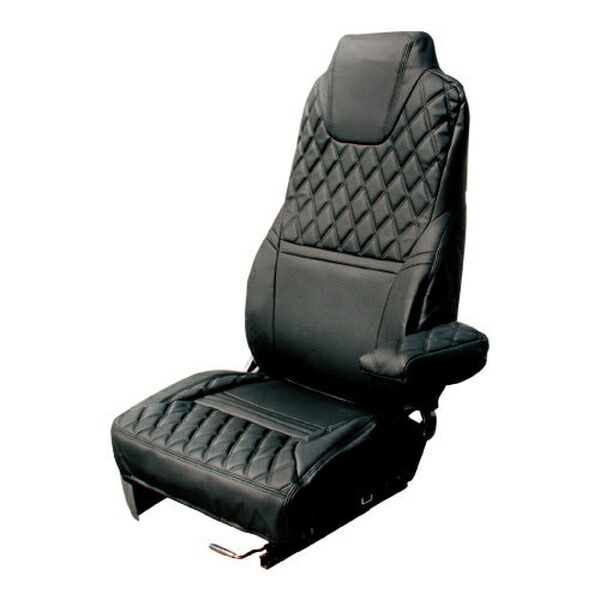 シートカバーCOMBI UDクオン/4tフレンズコンドル用 ブラック/黒糸 595364 ジェットイノウエ シートカバーCOMBI UDクオン/４ｔフレンズコンドル用 ブラック/黒糸 595364