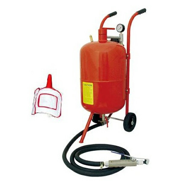 直圧式サンドブラスター 10gal サンドブラスト ショットブラスト