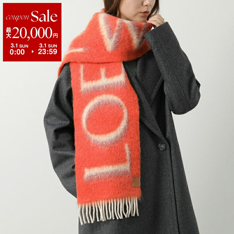 楽天市場】LOEWE ロエベ マフラー 910.10.070 レディース モヘア