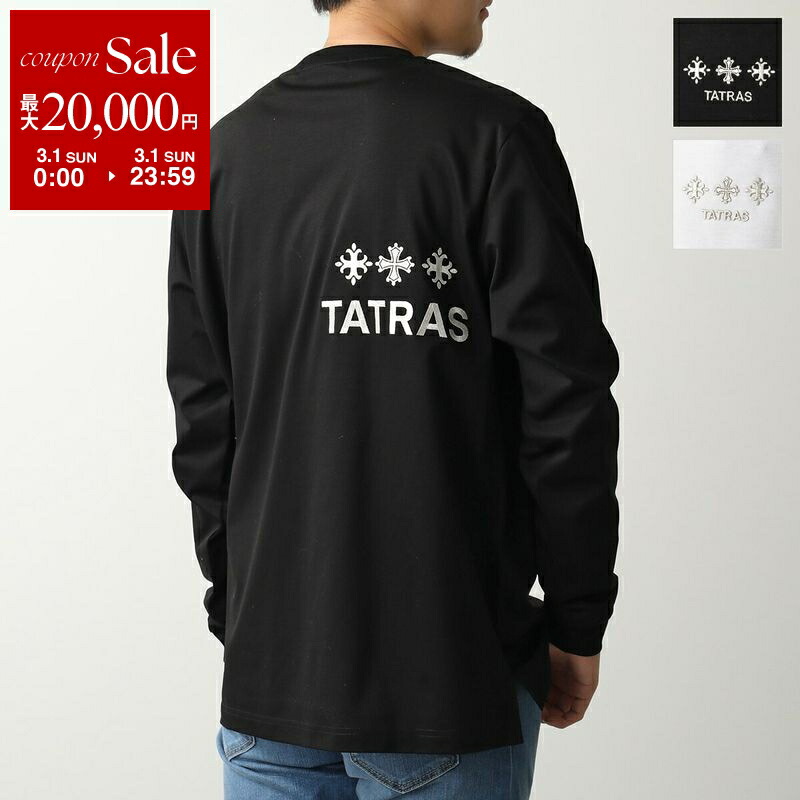 楽天市場】TATRAS タトラス BELECI Tシャツ 長袖 カットソー ロゴT