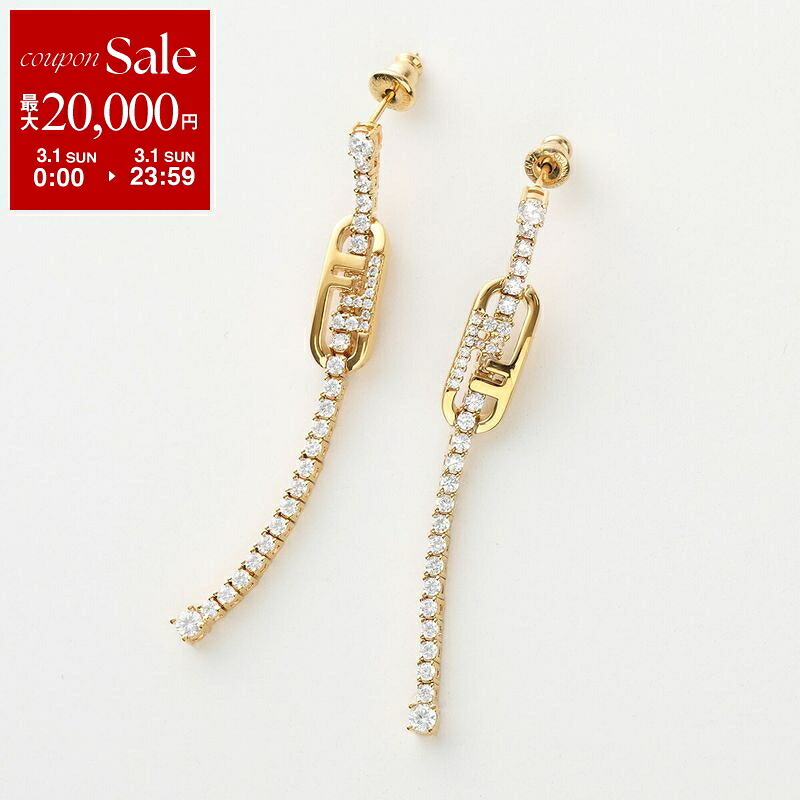 楽天市場】FENDI フェンディ ピアス オーロック 8AH600 A44G