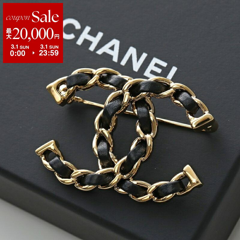 楽天市場】CHANEL シャネル Bicolor CC Brooch ブローチ メタル ココ