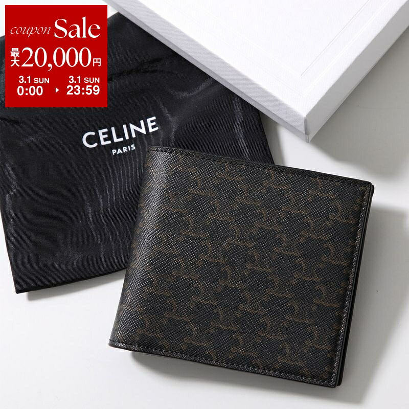 楽天市場】CELINE セリーヌ 二つ折り財布 Bi-fold Wallet with Coin
