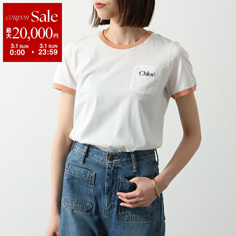楽天市場】Chloe クロエ Crew Neck T-Shirts クルーネック Tシャツ