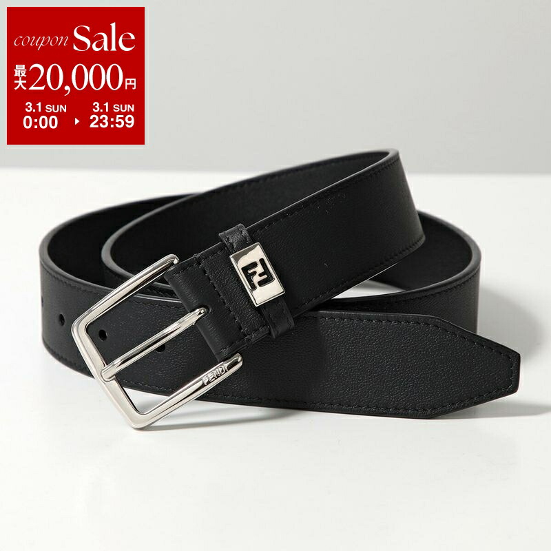 楽天市場】FENDI フェンディ ベルト 7C0432 AH8Y メンズ FFロゴ