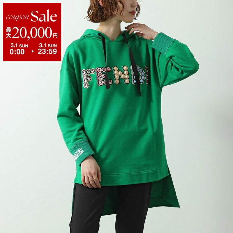 楽天市場】FENDI フェンディ パーカー FS7902 AK6K レディース ロゴ