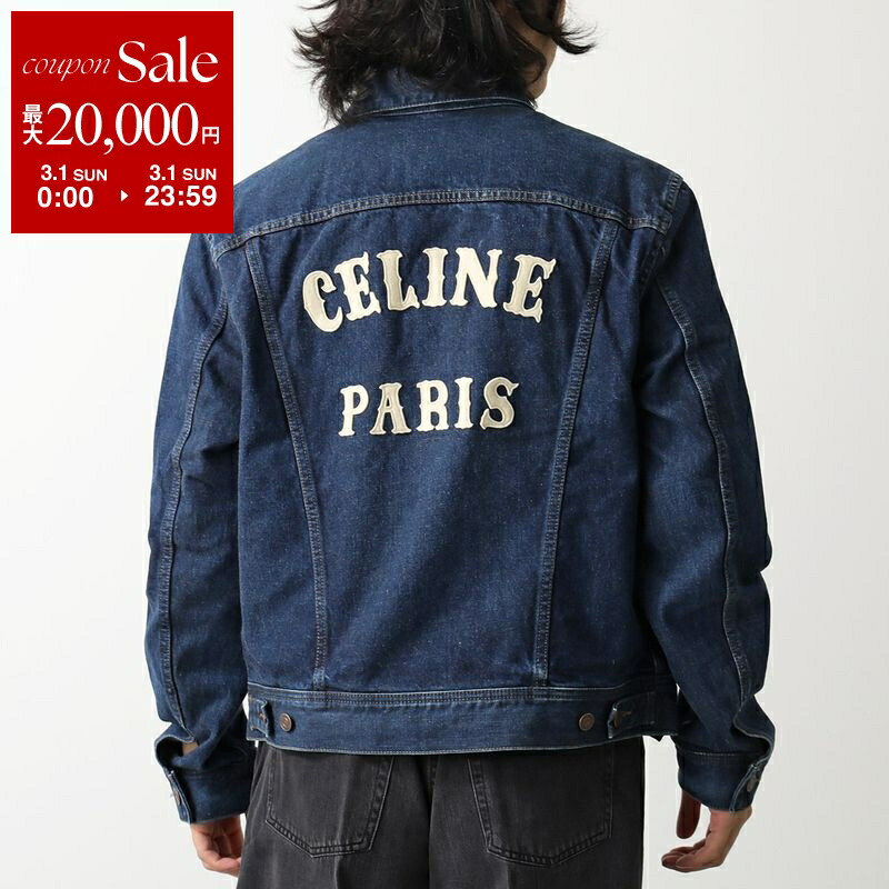 楽天市場】CELINE セリーヌ Wash Denim Trucker Jacket トラッカー