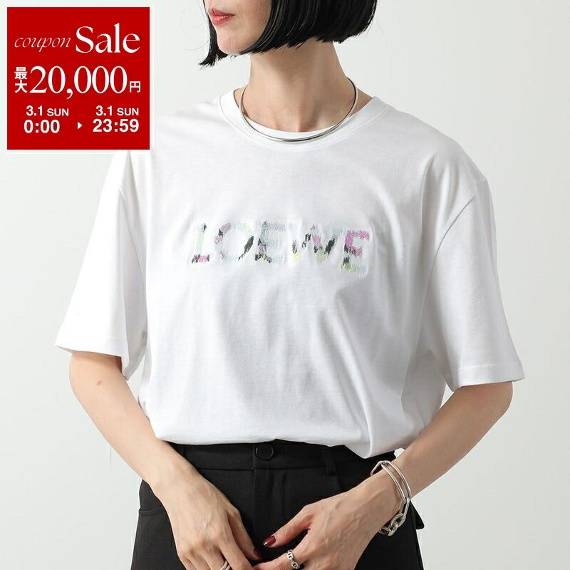 楽天市場】LOEWE ロエベ Tシャツ H526Y22XAG レディース クルーネック