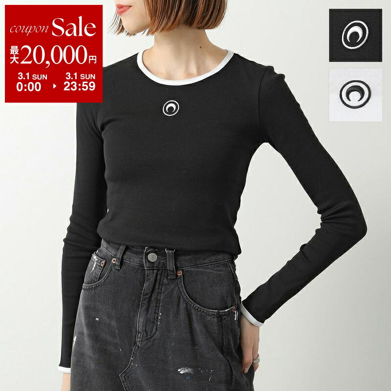 楽天市場】Marine Serre マリーン セル ロンT カットソー Moon Printed