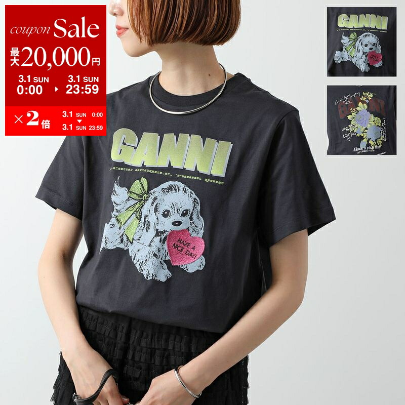 楽天市場】【最大2万円OFFクーポン対象・3/1限定】GANNI ガニー 長袖 T