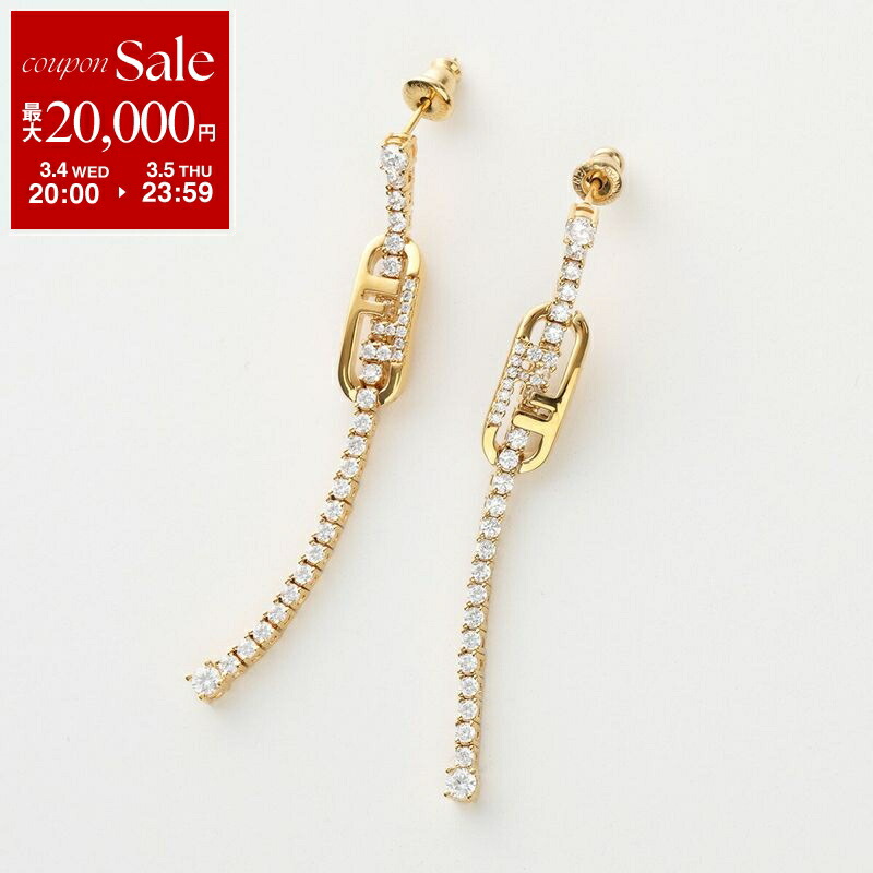 楽天市場】FENDI フェンディ ピアス 8AH320 A44G レディース オー