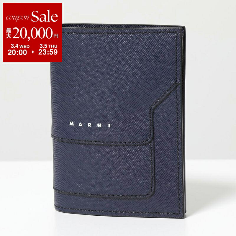 楽天市場】MARNI マルニ Bi-Fold Wallet 二つ折り財布 折りたたみ財布