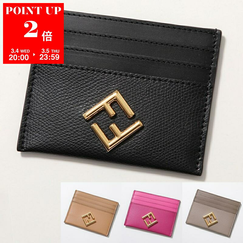 楽天市場】FENDI フェンディ FF Diamonds Zip Card Case FF